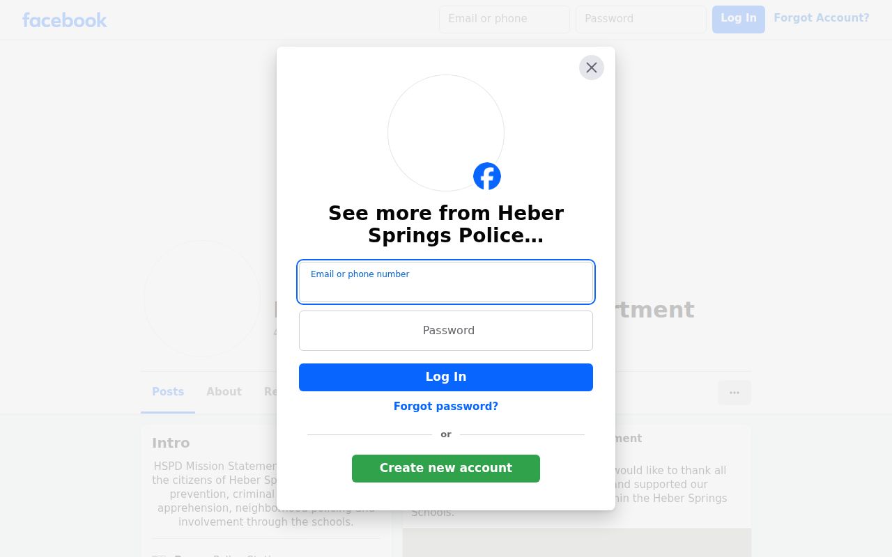 Cleburne County Heber Springs criminal records police public page